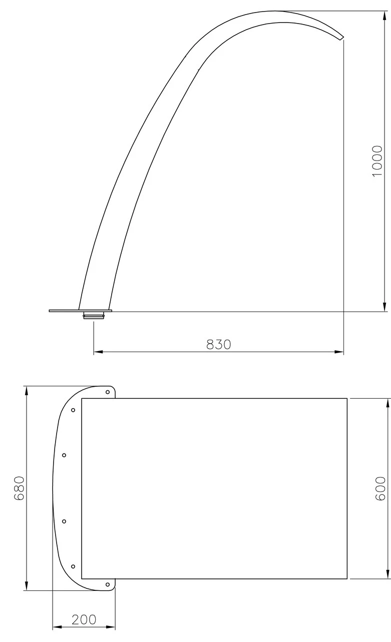 Astral Arched Curtain Swimming Pool Water Fountain 5 Astral Arched Curtain Swimming Pool Water Fountain - Image 3