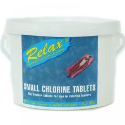 Relax 20g Small Swimming Pool Chlorine Tablets