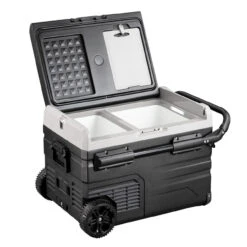 Alpicool Adventurer 35 Litre Wheeled Dual Zone 12v Compressor Portable Fridge Freezer Cool Box