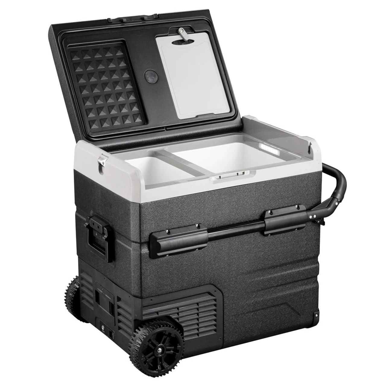 Alpicool Adventurer 55 Litre Wheeled 12 Volt Compressor Coolbox Dual-Zone 3 Alpicool Adventurer 55 Litre Wheeled 12 Volt Compressor Coolbox Dual-Zone
