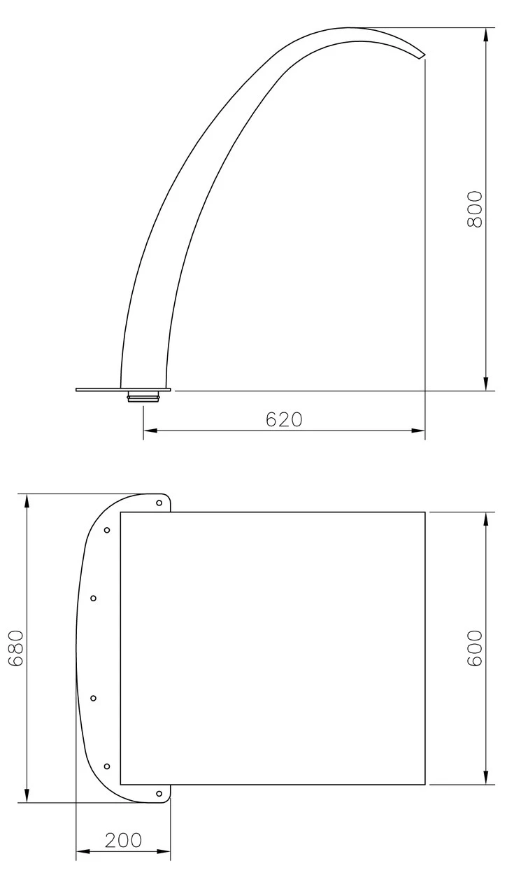 Astral Arched Curtain Swimming Pool Water Fountain 4 Astral Arched Curtain Swimming Pool Water Fountain - Image 2