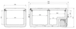 Dometic CFX3-95DZ Portable Dual Zone Compressor Cool Box And Fridge Freezer -Outdoor Gear Store CFX3 95DZ dometic dimensions 86170.1581604541