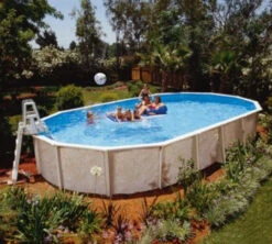 Doughboy Premier Above Ground Swimming Pool -Outdoor Gear Store Doughboy premier oval 00355.1370339081