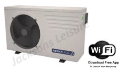 Astral EvoLine Swimming Pool Heat Pump Extended Season Wifi App Control