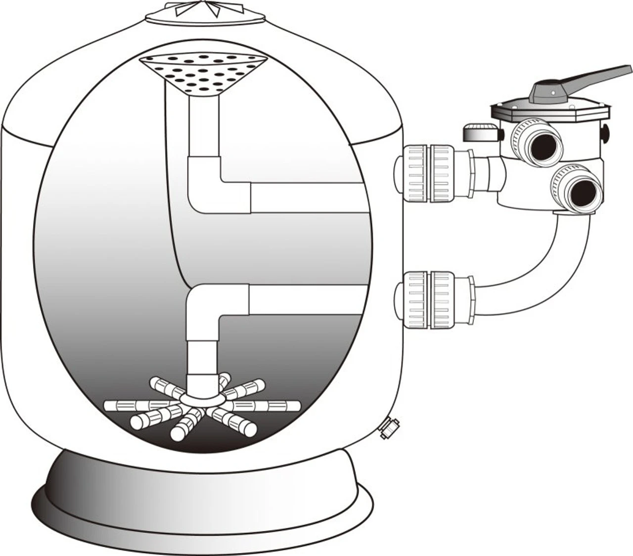 Lacron Swimming Pool Sand Filter 7 Lacron Swimming Pool Sand Filter - Image 5
