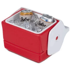Igloo Playmate Mini Compact 3 Litre Red Lunch Cool Box -Outdoor Gear Store Igloo Playmate Mini Compact Portable School Kids Lunch Cool Box Red Ice White 50321 05 55552.1642426498