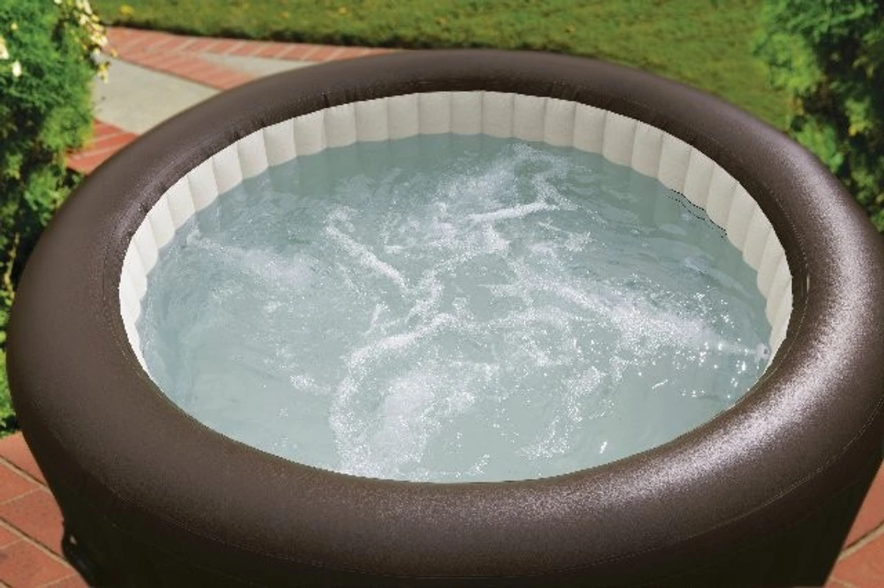 Intex PureSpa Deluxe Jet Massage Inflatable Hot Tub Spa 4 Intex PureSpa Deluxe Jet Massage Inflatable Hot Tub Spa - Image 2