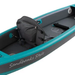 Sandbanks Explorer Inflatable Kayak - Single Person -Outdoor Gear Store Sandbanks Style Explorer single kayak rearseat 56214.1663662981