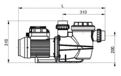 Certikin AquaSpeed Swimming Pool Pump -Outdoor Gear Store aquaspeed pump dimensions 3 11820.1580903920