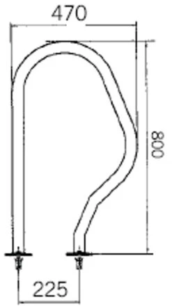Astral Swimming Pool Exit Grab Rails Bars Handles 470 X 800mm -Outdoor Gear Store handrail sizes3 00803.1390302971