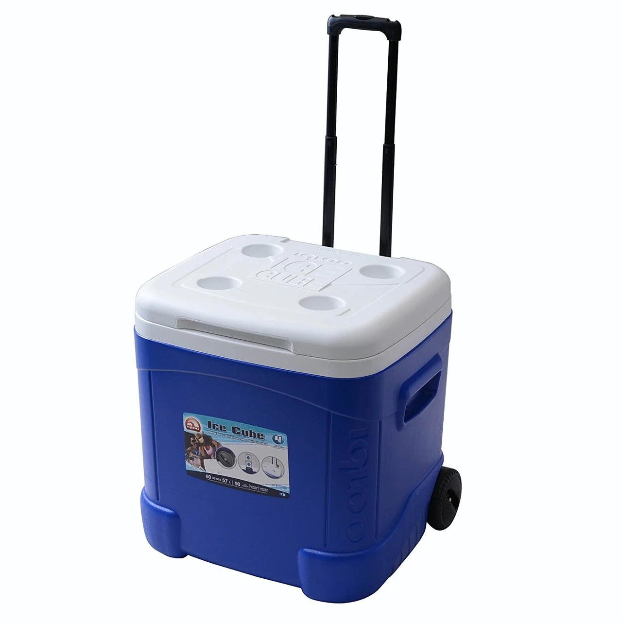 Igloo Ice Cube 60 Roller Wheeled Ice Chest Cool Box 2 Igloo Ice Cube 60 Roller Wheeled Ice Chest Cool Box