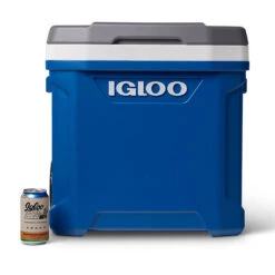 Igloo Latitude 60 Quantum Roller Mobile Ice Chest Cool Box -Outdoor Gear Store igloo latitude quantum 60 roller wheeled cool box 34664 02 90430.1638869133