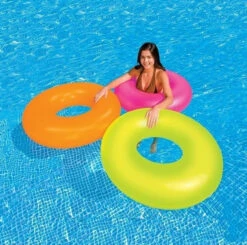 Intex Inflatable Neon Frost Tube Pool Ring