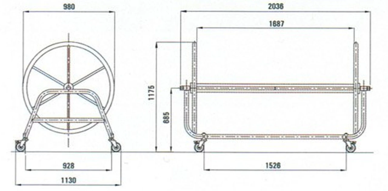 Certikin Swimming Pool Float Line Roller 4 Certikin Swimming Pool Float Line Roller - Image 2