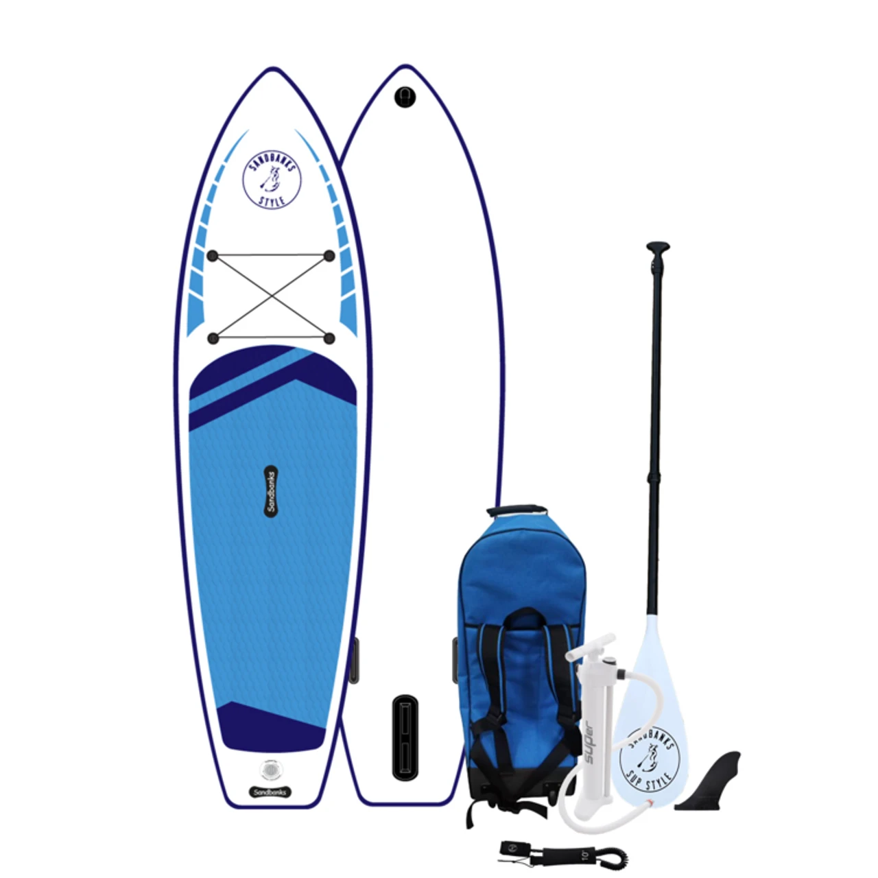 Sandbanks SUP Style Wave 9' 6" ISUP Inflatable Paddle Board 5 Sandbanks SUP Style Wave 9' 6" ISUP Inflatable Paddle Board - Image 3