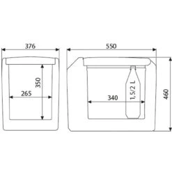 Dometic Waeco Tropicool TCX35 Thermoelectric 12v 24v Mains Cool Box -Outdoor Gear Store waeco tcx35 dimensions 92410.1533744685